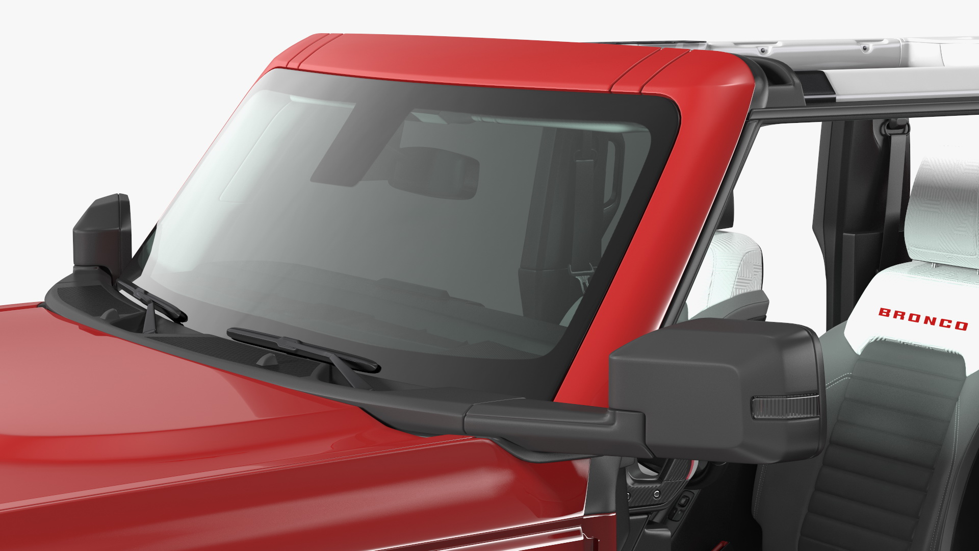 3D model Ford Bronco 2021 Removed Doors