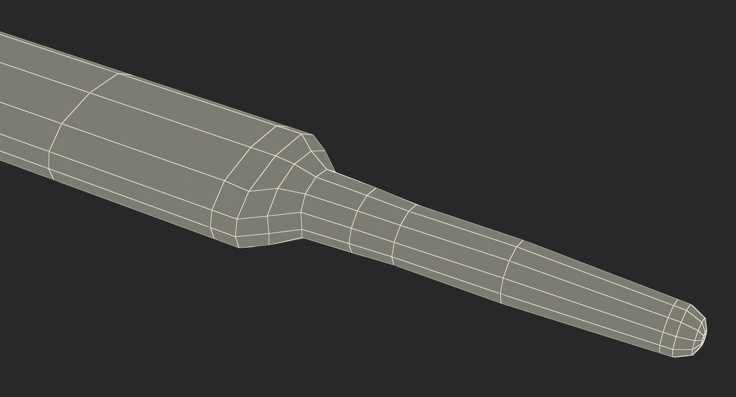 Mercury Thermometer 3D model