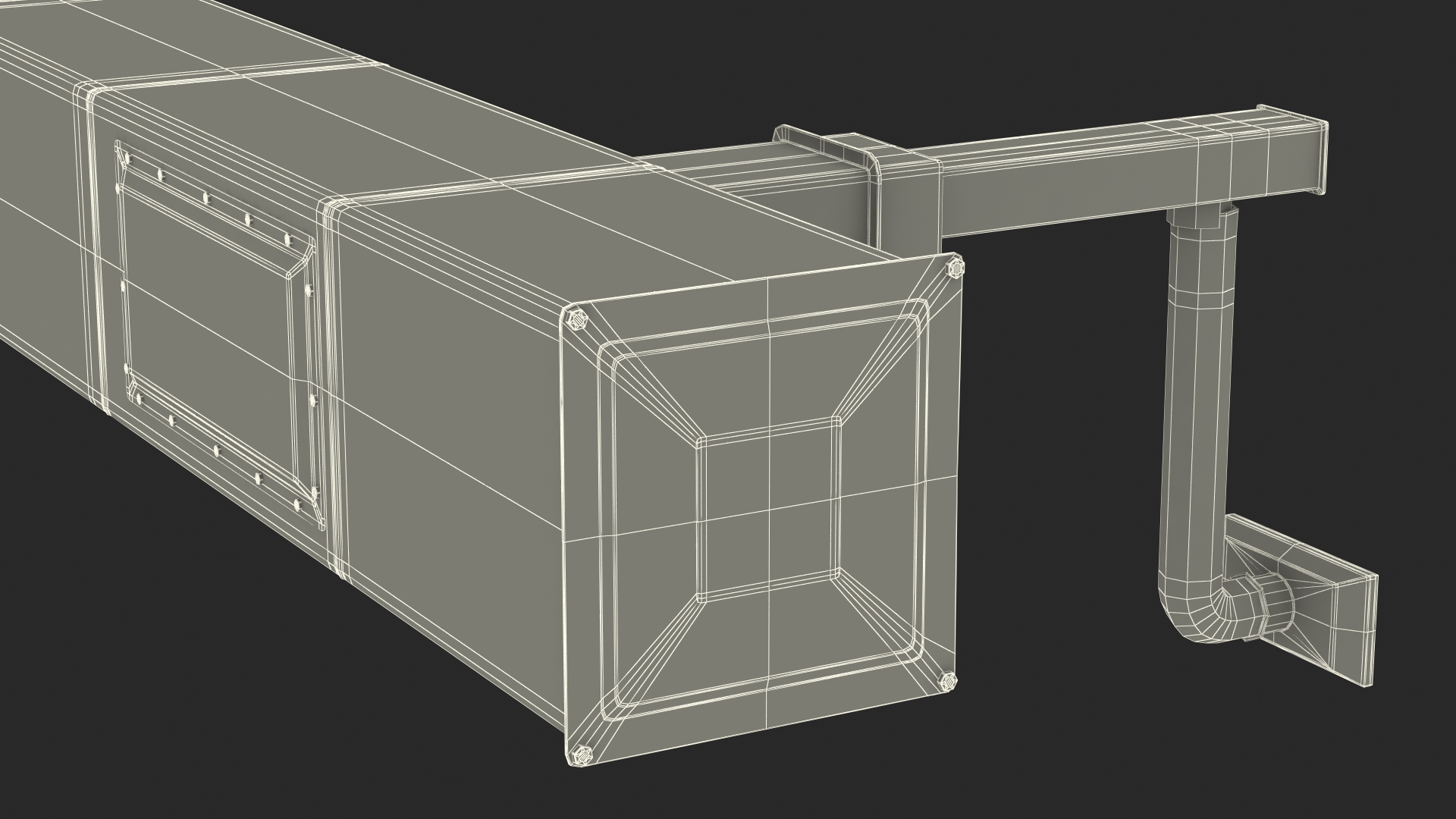 3D HVAC Ductwork model