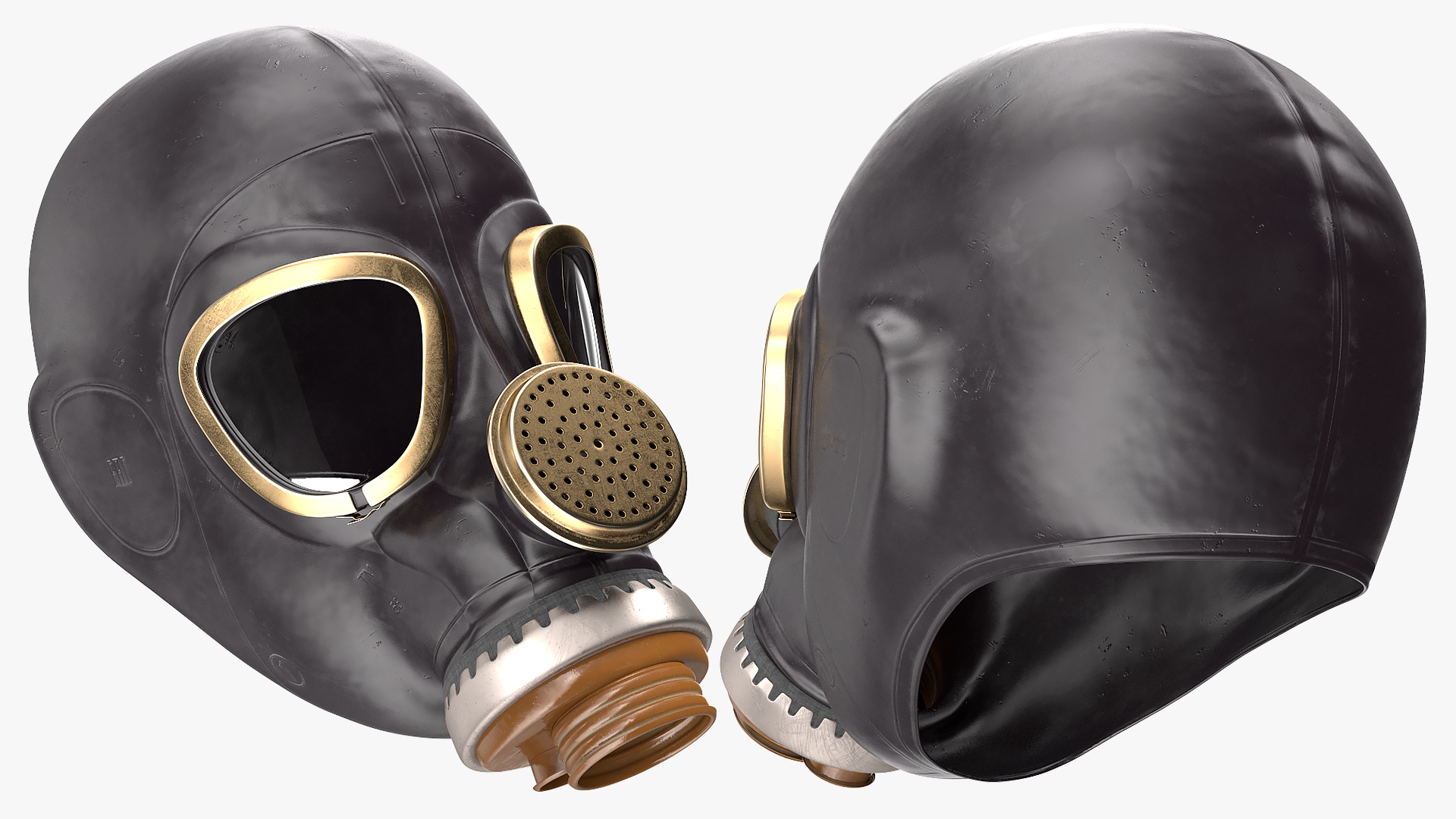 3D Russian Gas Mask