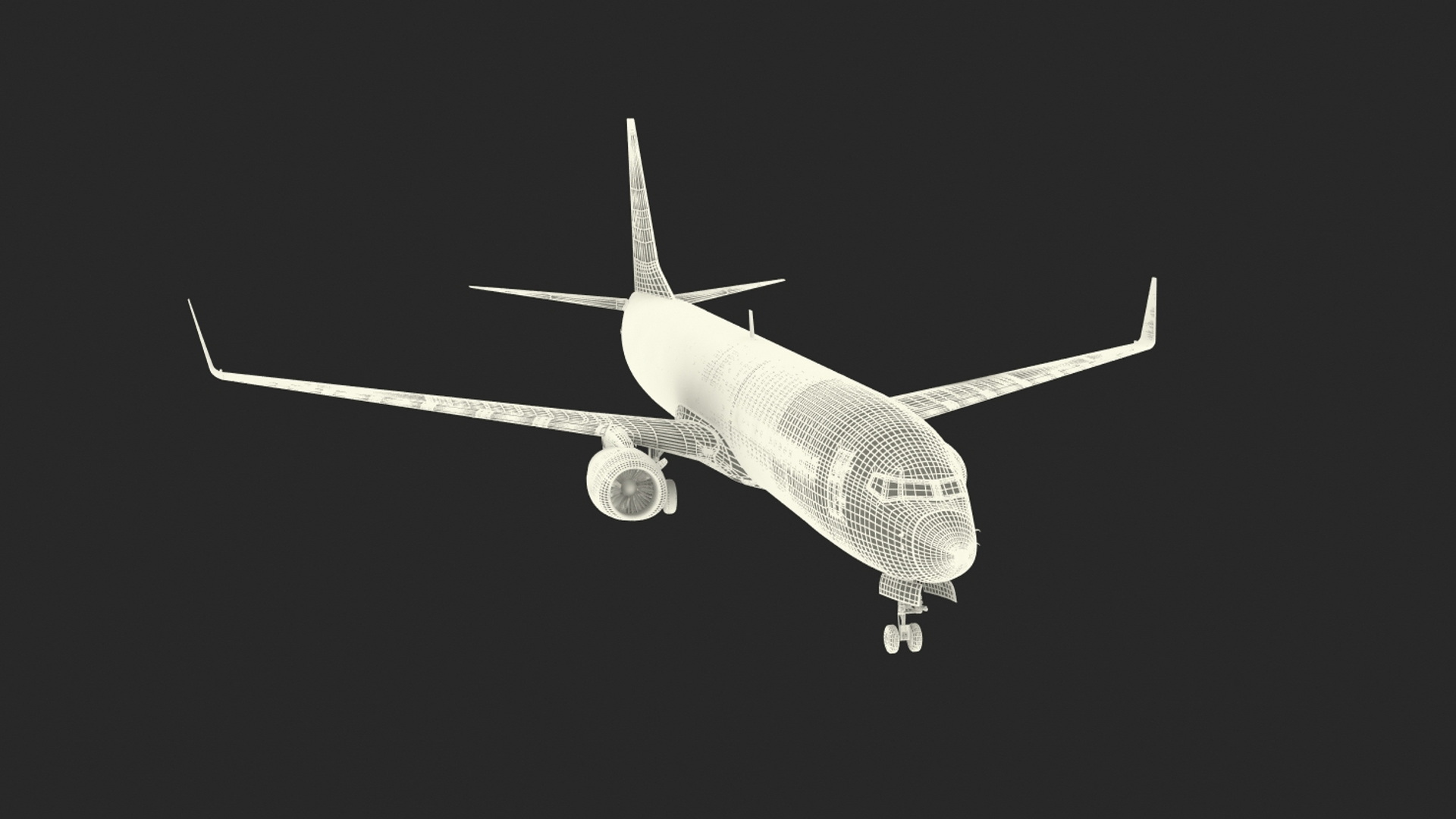 Southwest Airlines Boeing 737-900 with Interior Rigged 3D model