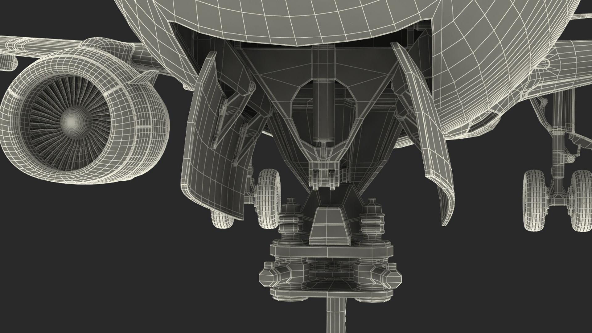 Southwest Airlines Boeing 737-900 with Interior Rigged 3D model