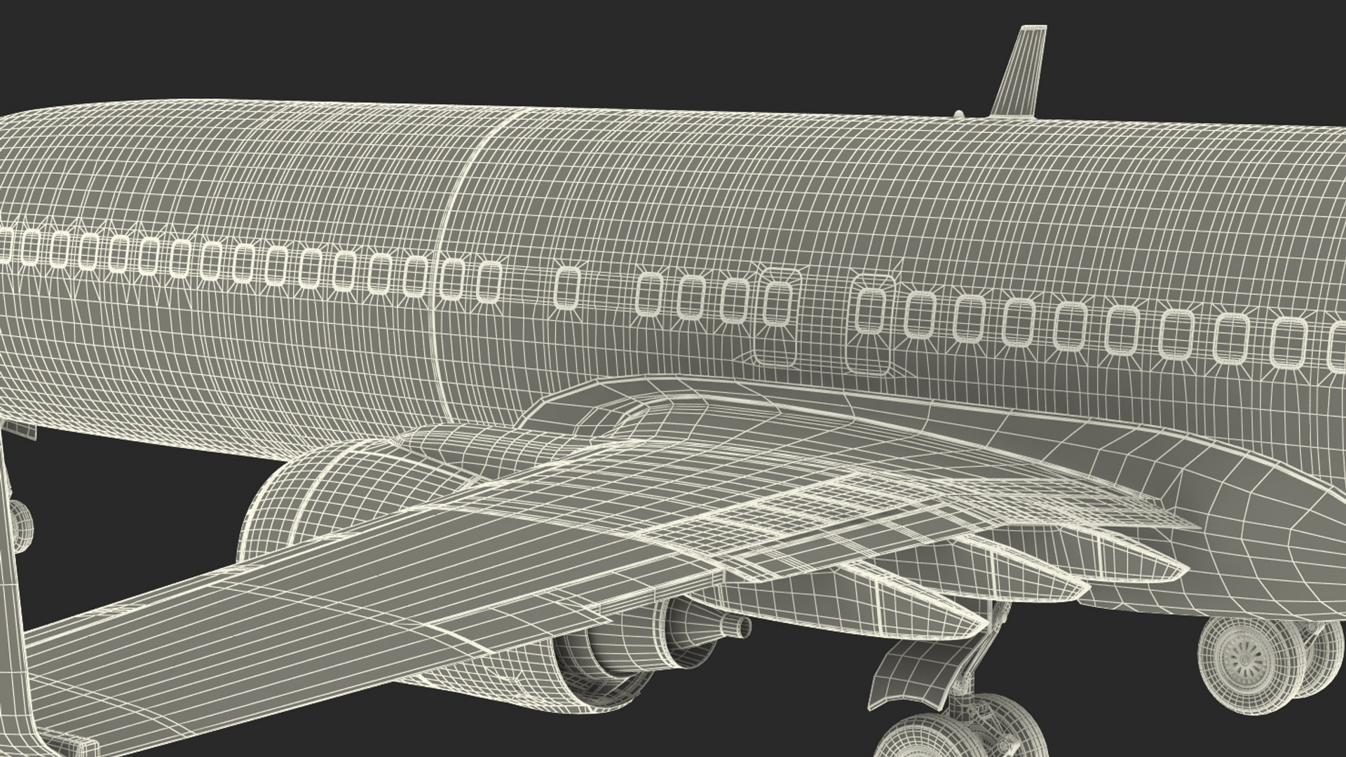 Southwest Airlines Boeing 737-900 with Interior Rigged 3D model