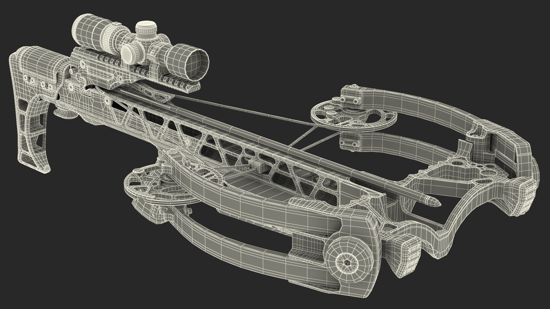 Crossbow Camouflage Mission Sub-1 XR with Arrow 3D