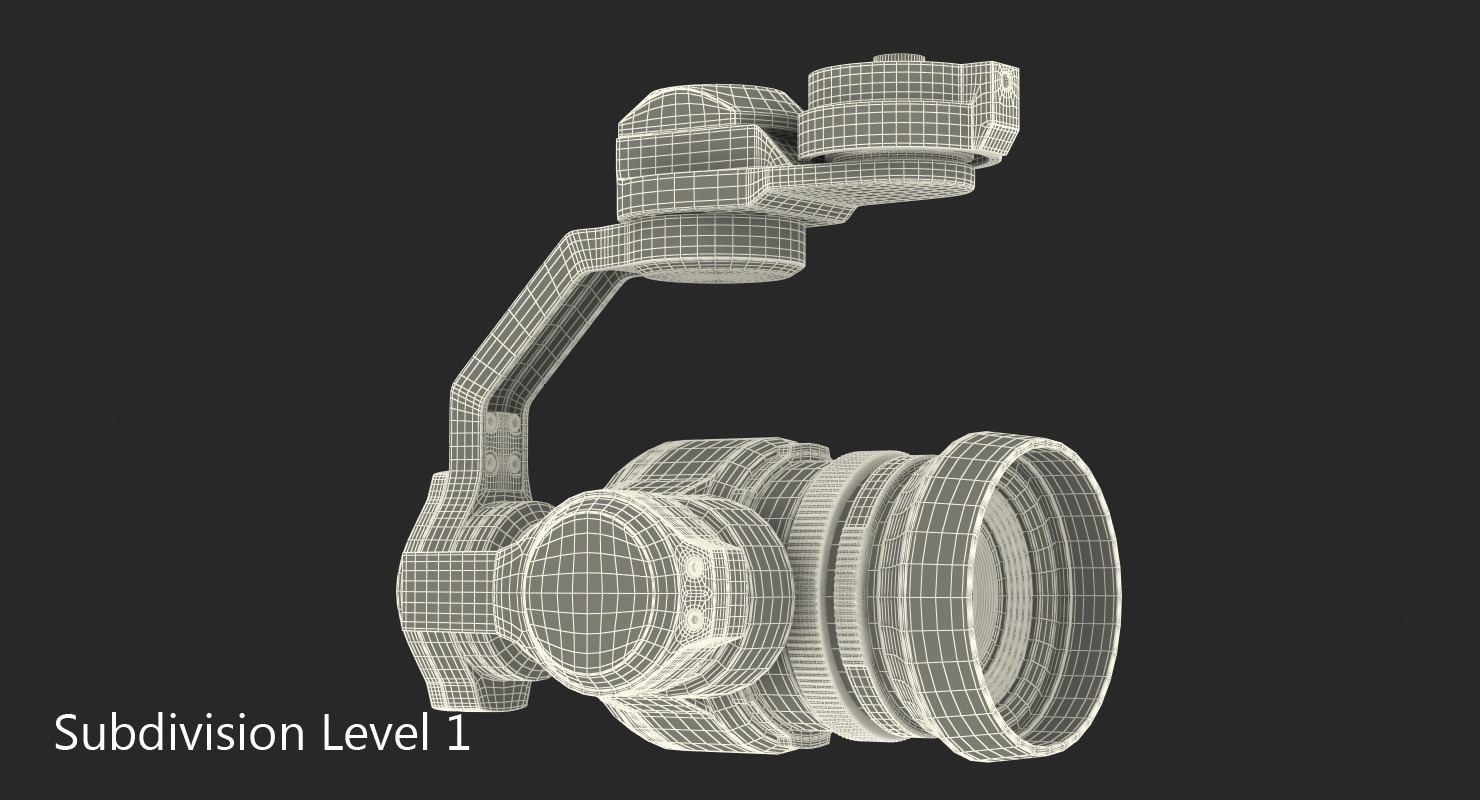 3D model DJI Inspire 1 Camera