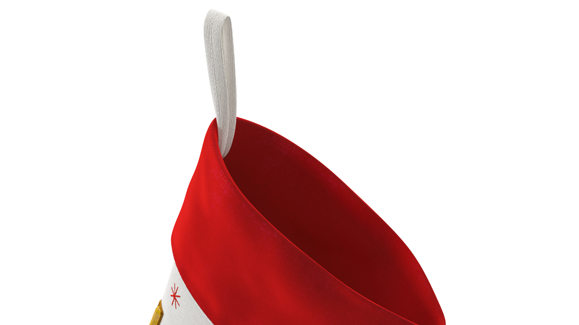 3D Christmas Stocking with Deer model