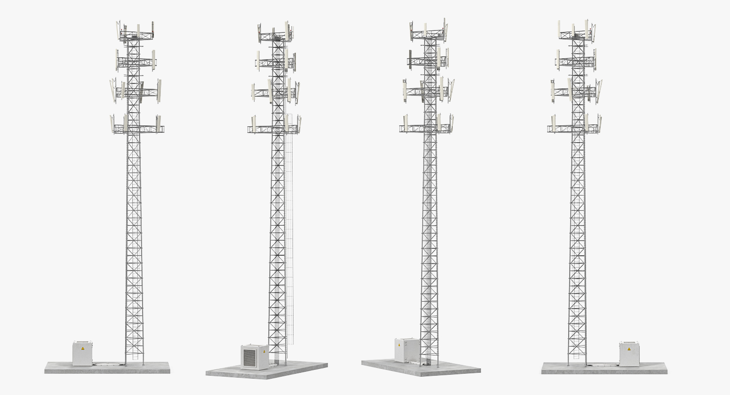 3D Cellular Tower Site 2