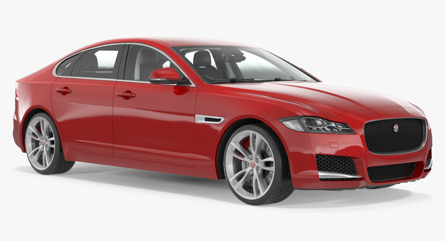 Jaguar XF 3D model