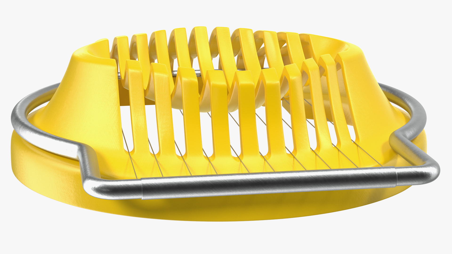 Egg Slicer with Stainless Steel Wires 3D