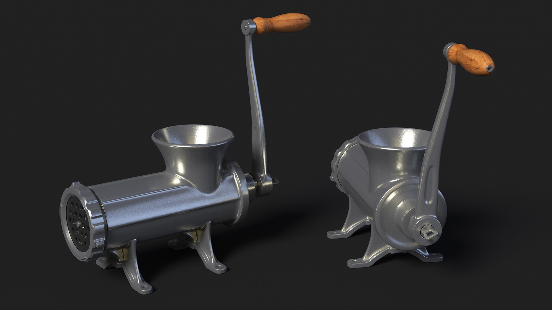 3D model Heavy Duty Manual Meat Grinder