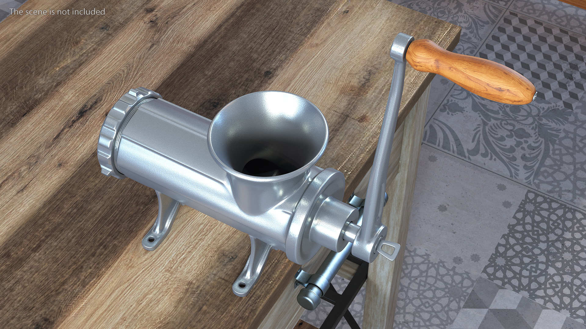 3D model Heavy Duty Manual Meat Grinder