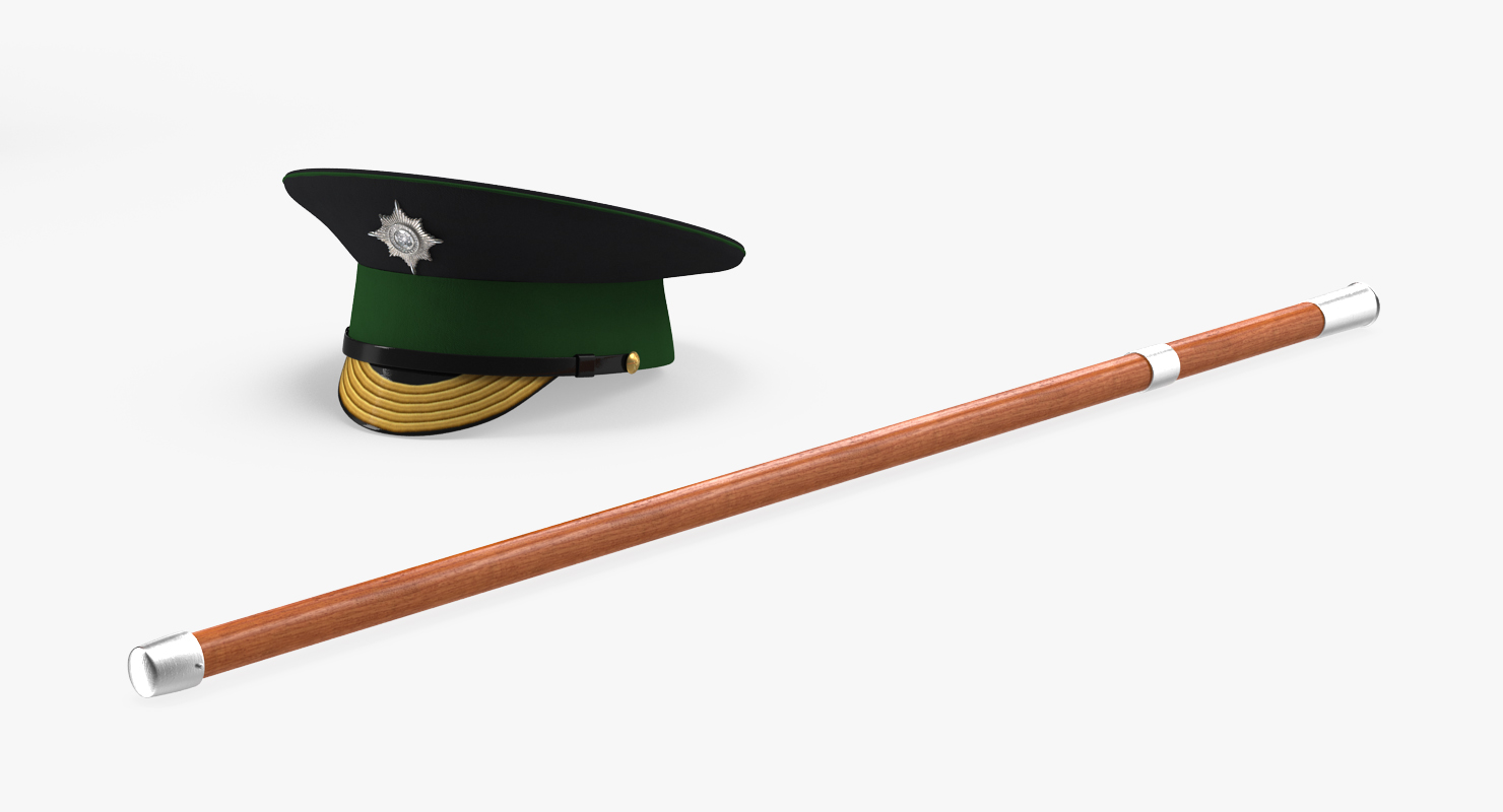 3D Irish Guard Sergeant Walking model