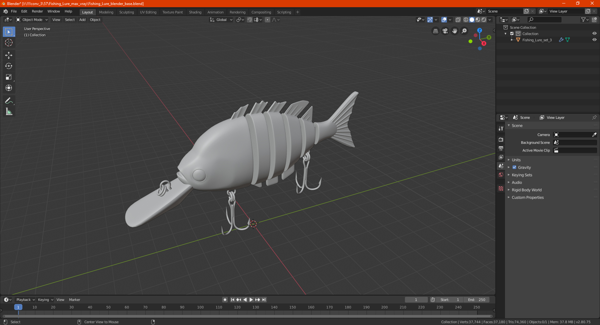 Fishing Lure 3D