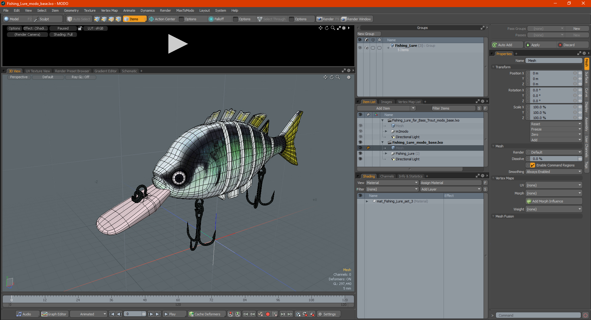 Fishing Lure 3D