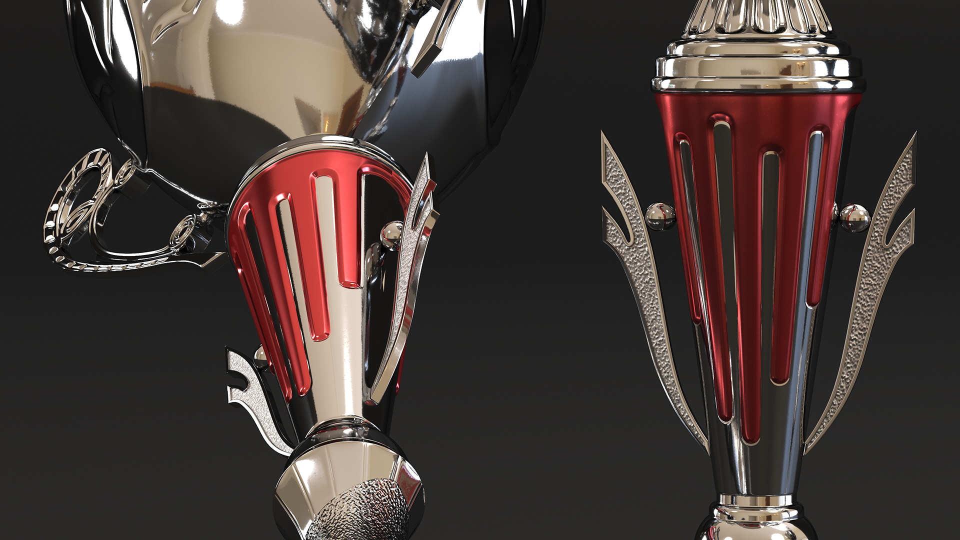 3D Metal Sports Cup