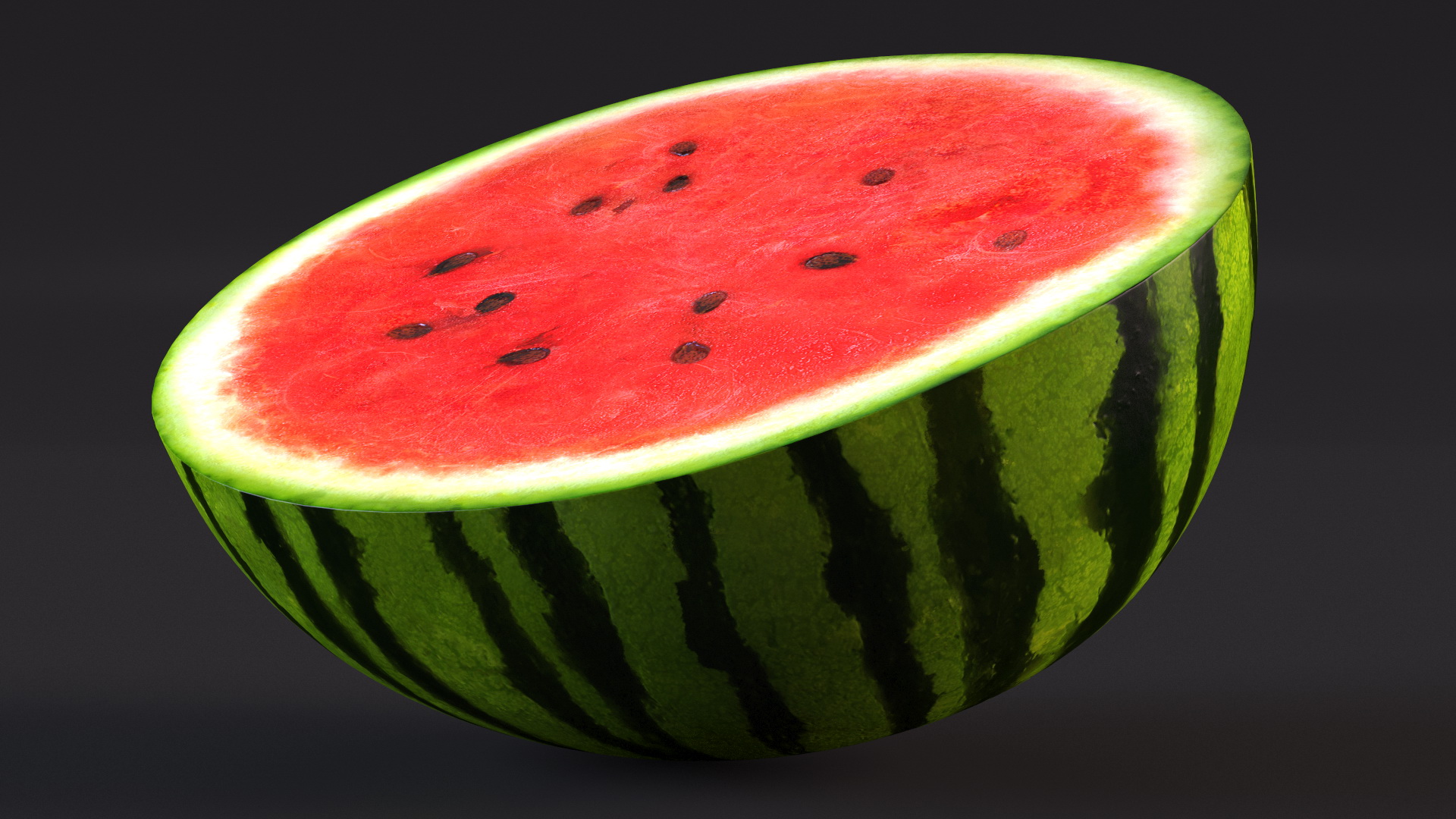 3D model Half Watermelon