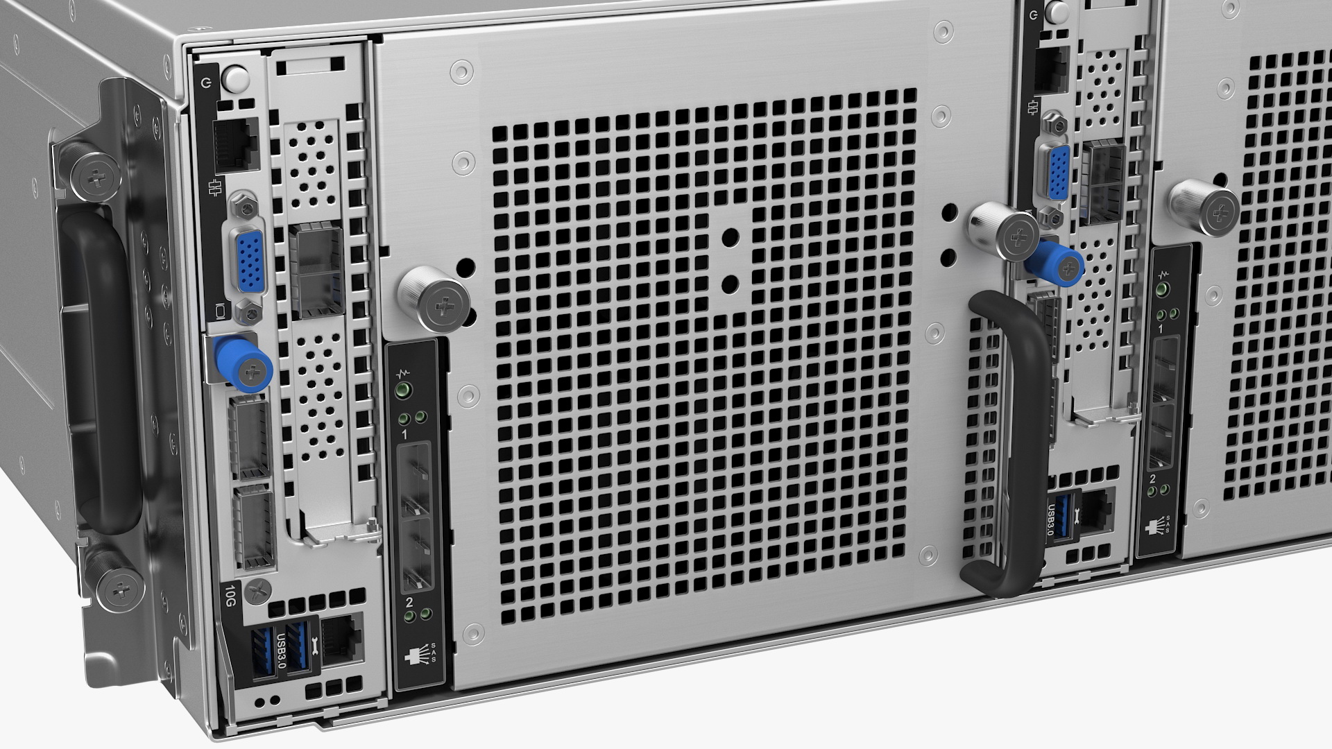 HPE Cloudline CL5200 Server Closed 3D model