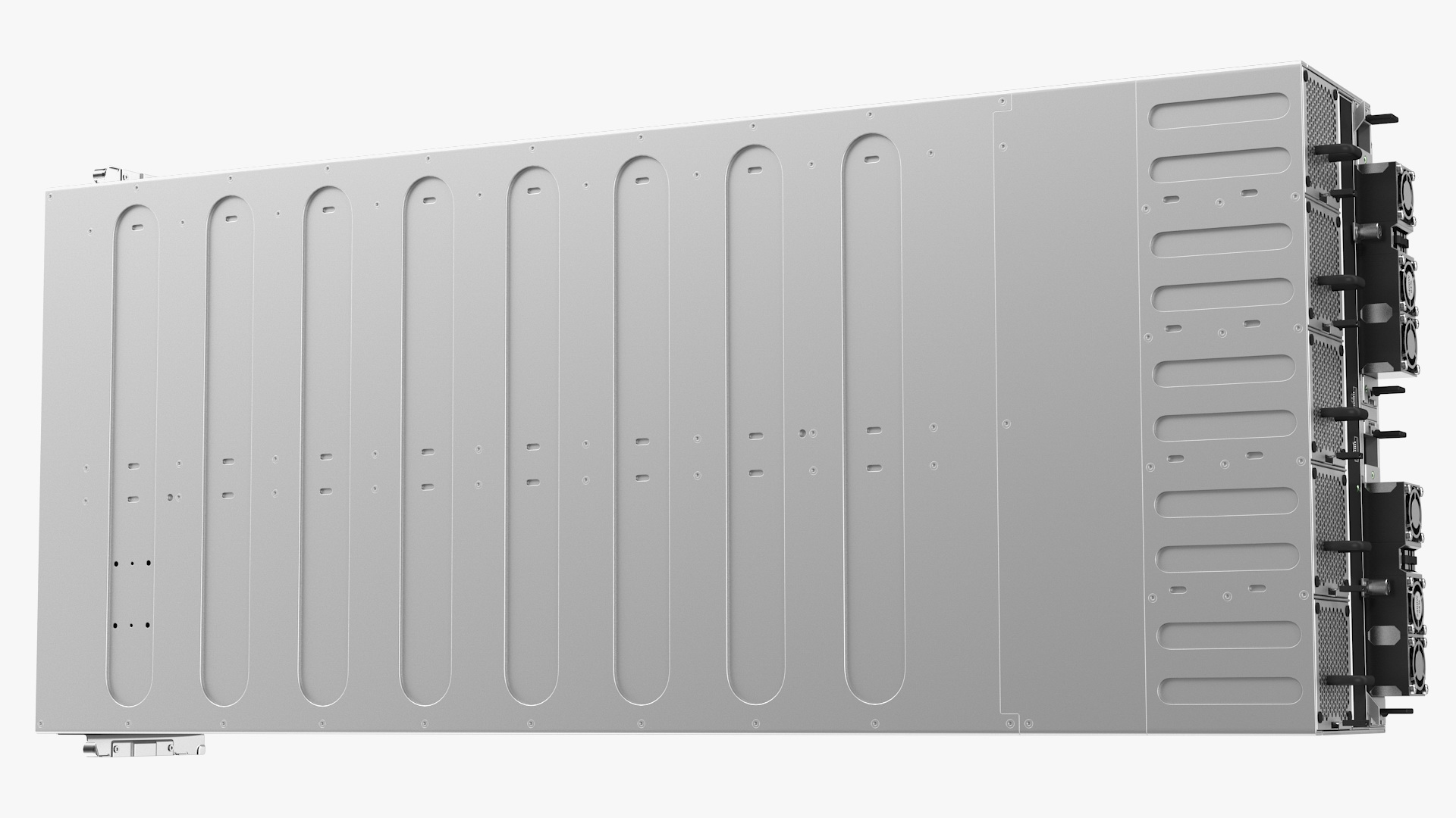 HPE Cloudline CL5200 Server Closed 3D model