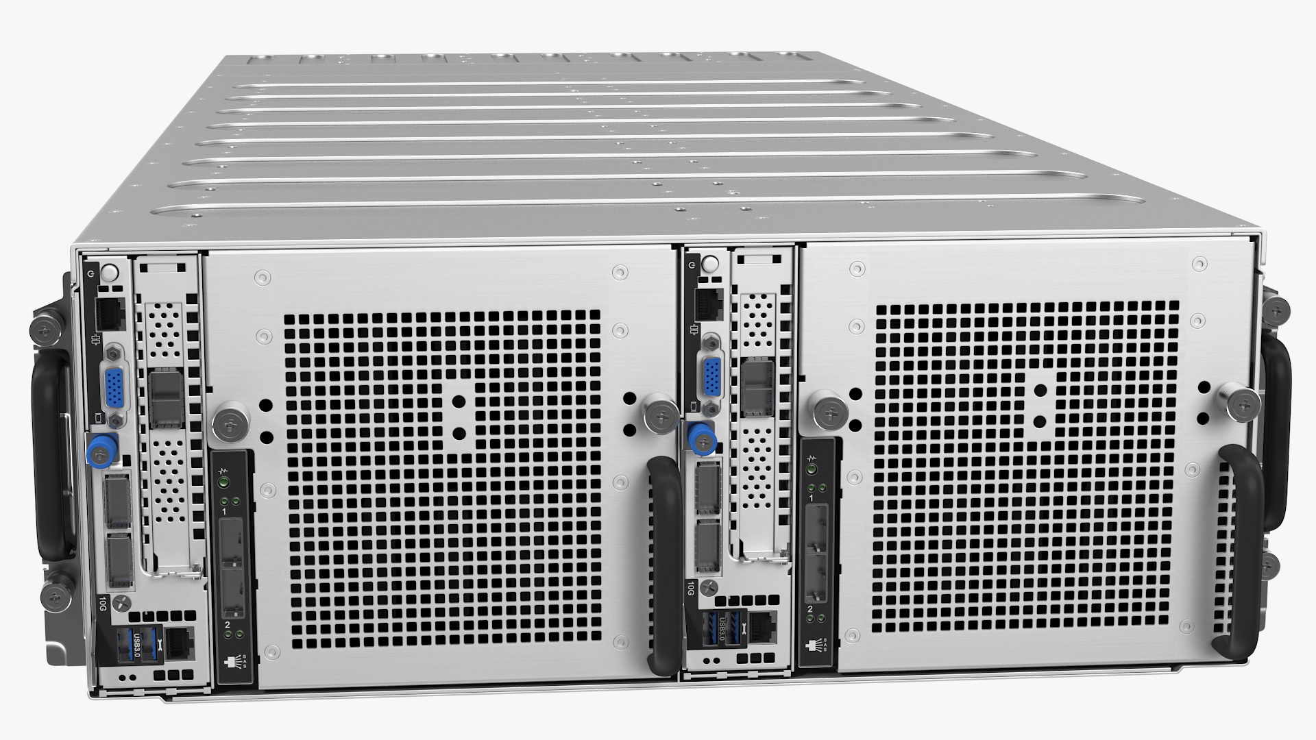 HPE Cloudline CL5200 Server Closed 3D model