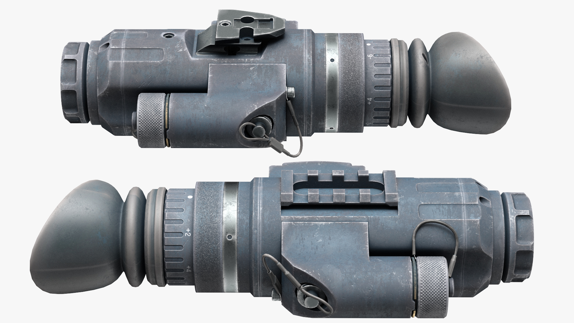 3D Thermal Weapon Scope Dirty