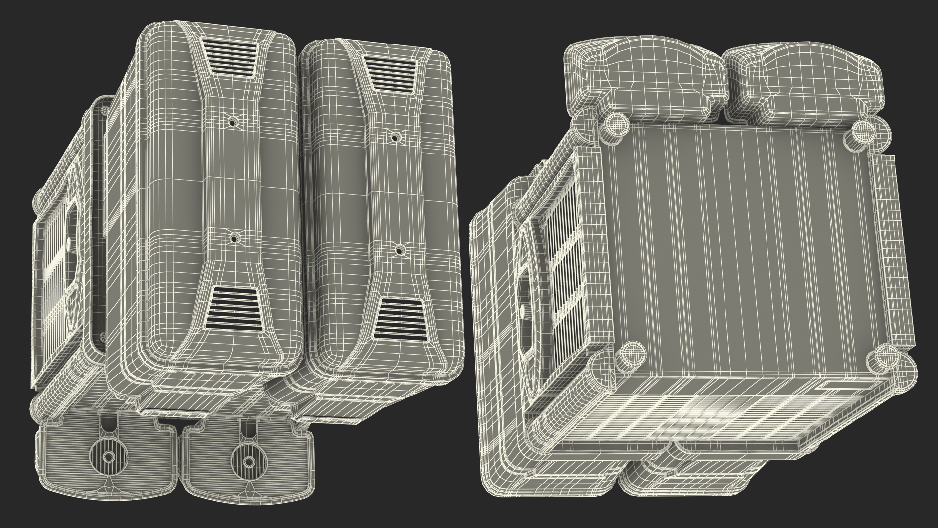 3D model Dispenser Machine Cold Juice 2 Bowl