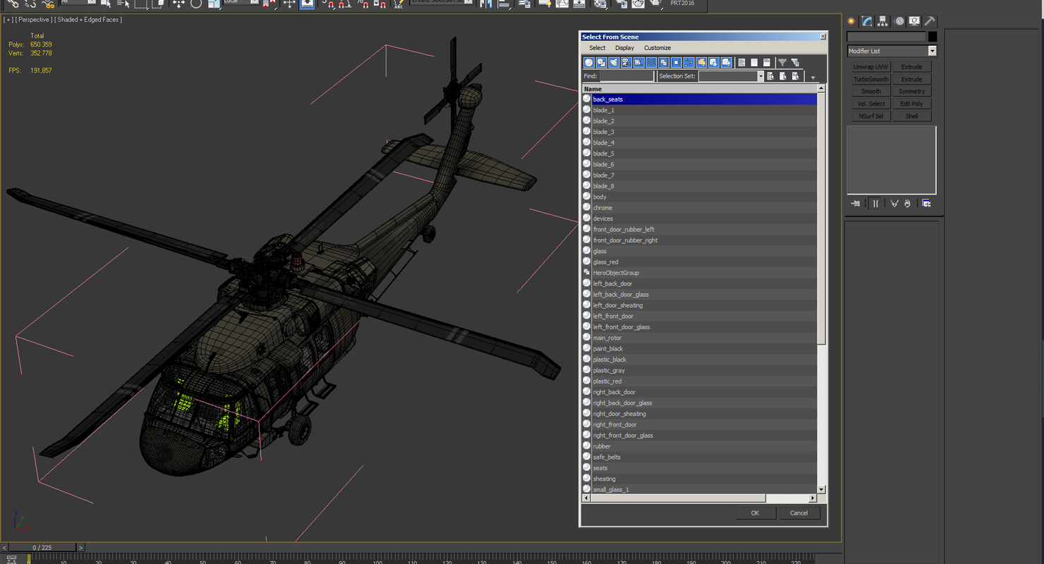 3D Sikorsky UH 60 Black Hawk US Military Utility Helicopter