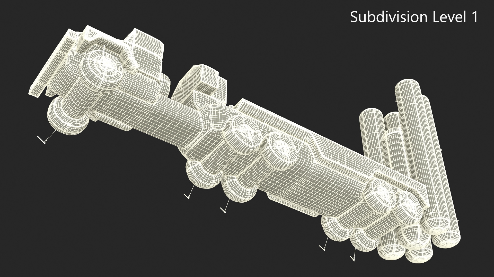 Military Dummy Inflatable SAM 3D model