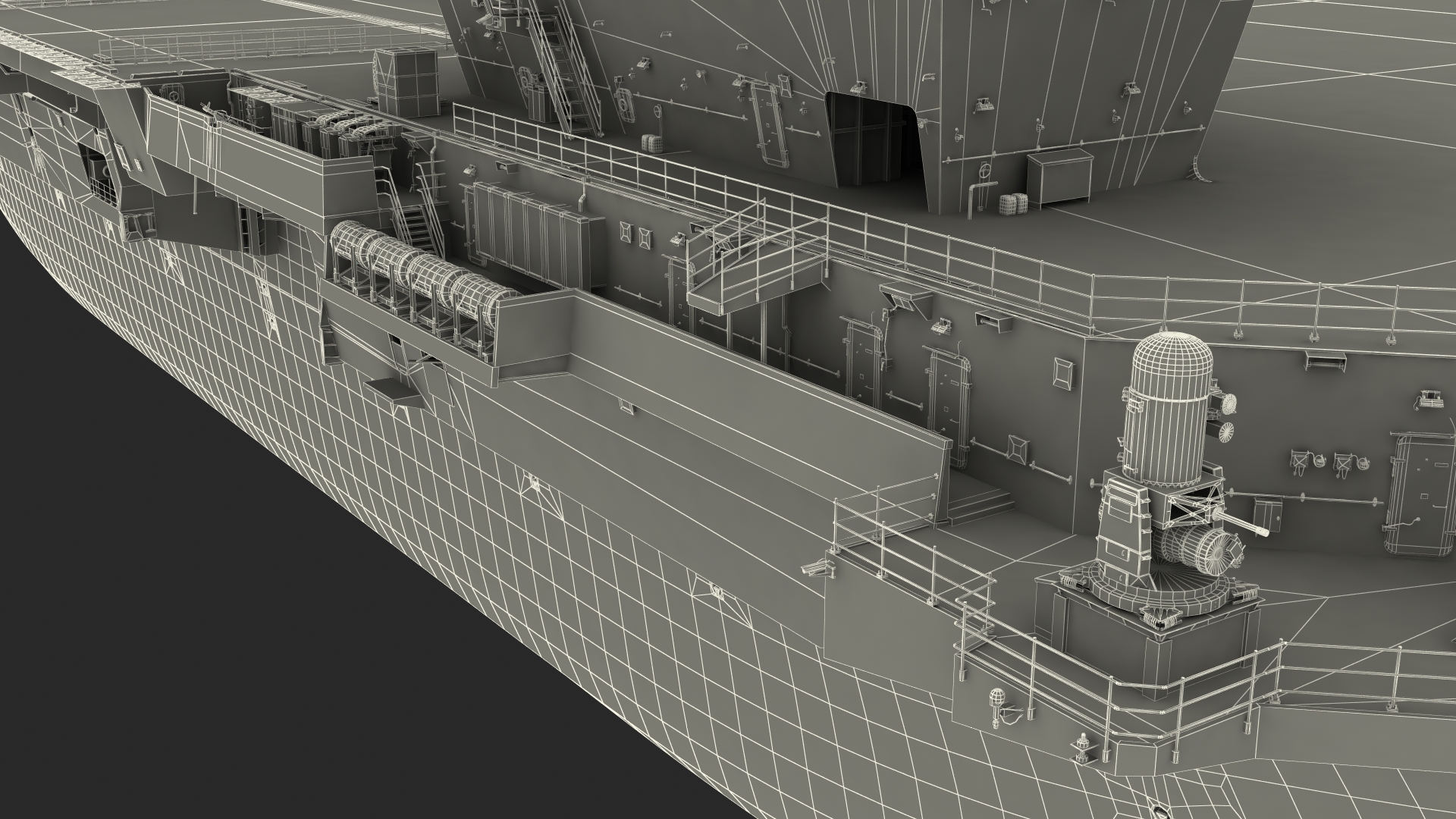 HMS Prince of Wales with Military Aircraft 3D