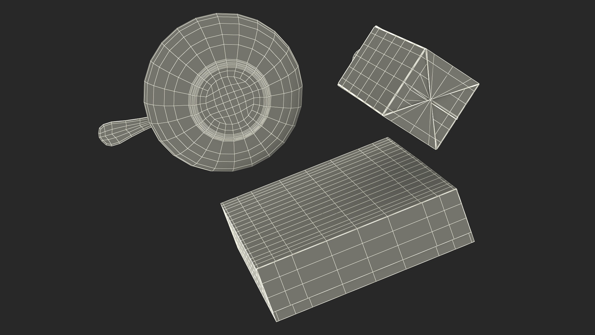 3D Meals with Cornflakes and Berries model