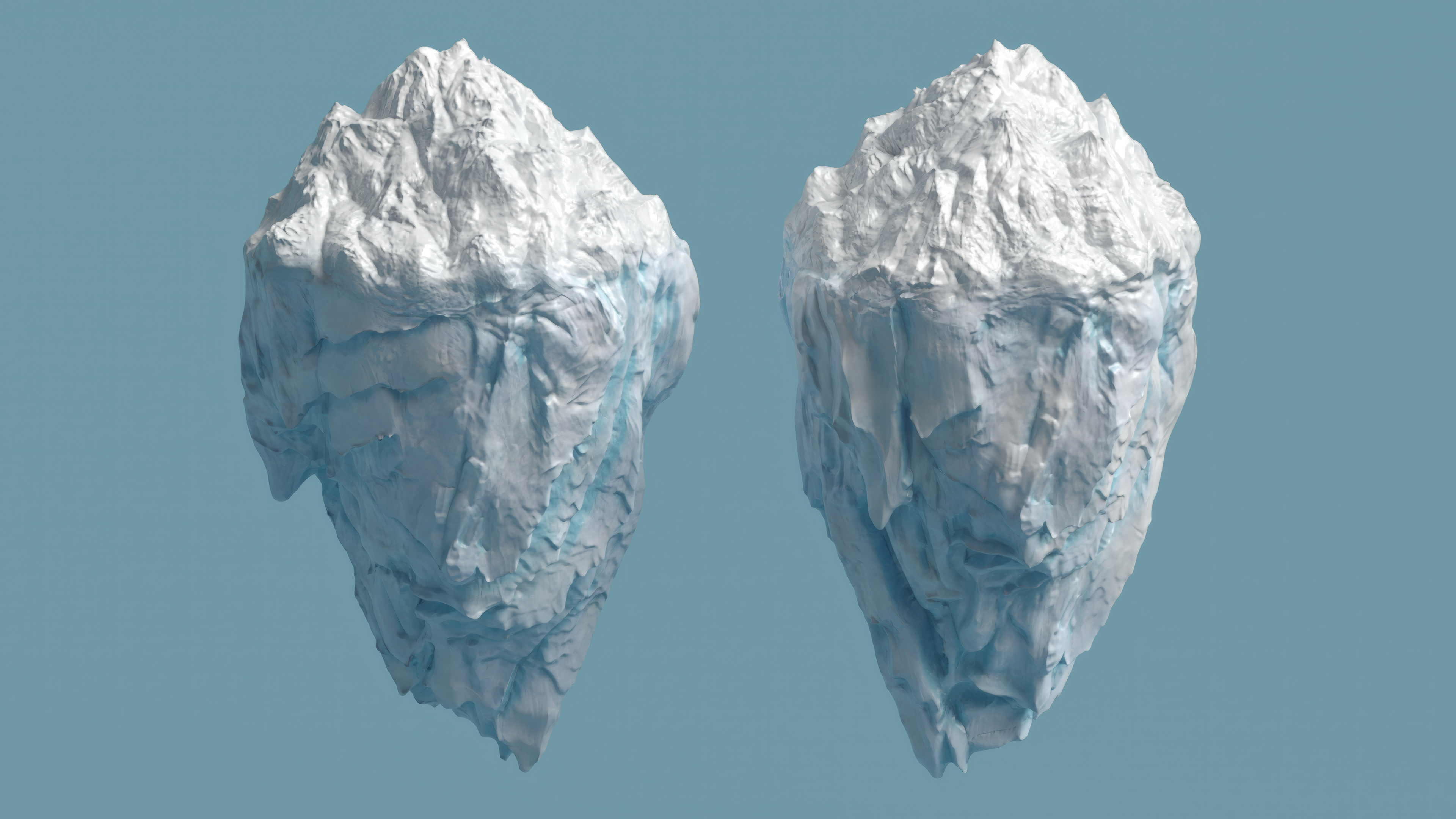 Iceberg 3D model