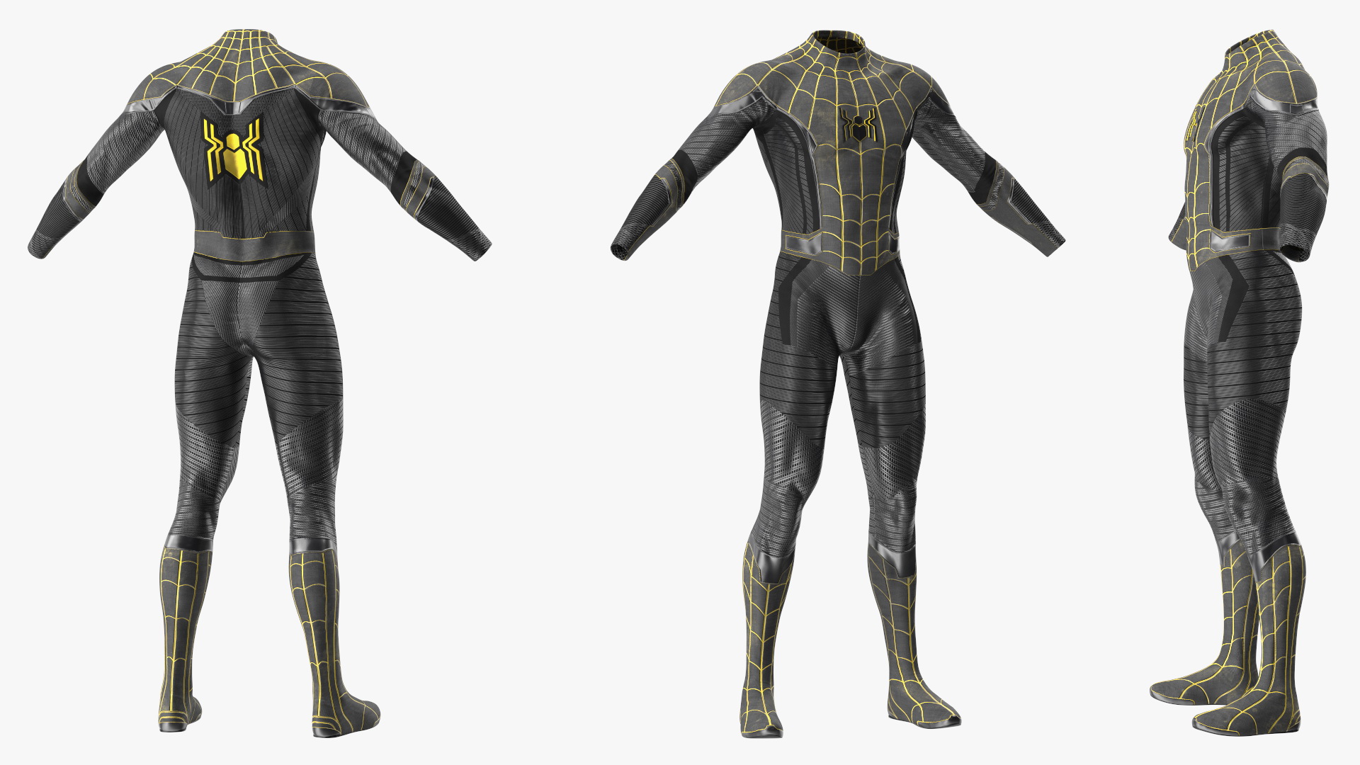 3D model Spiderman Black Suit