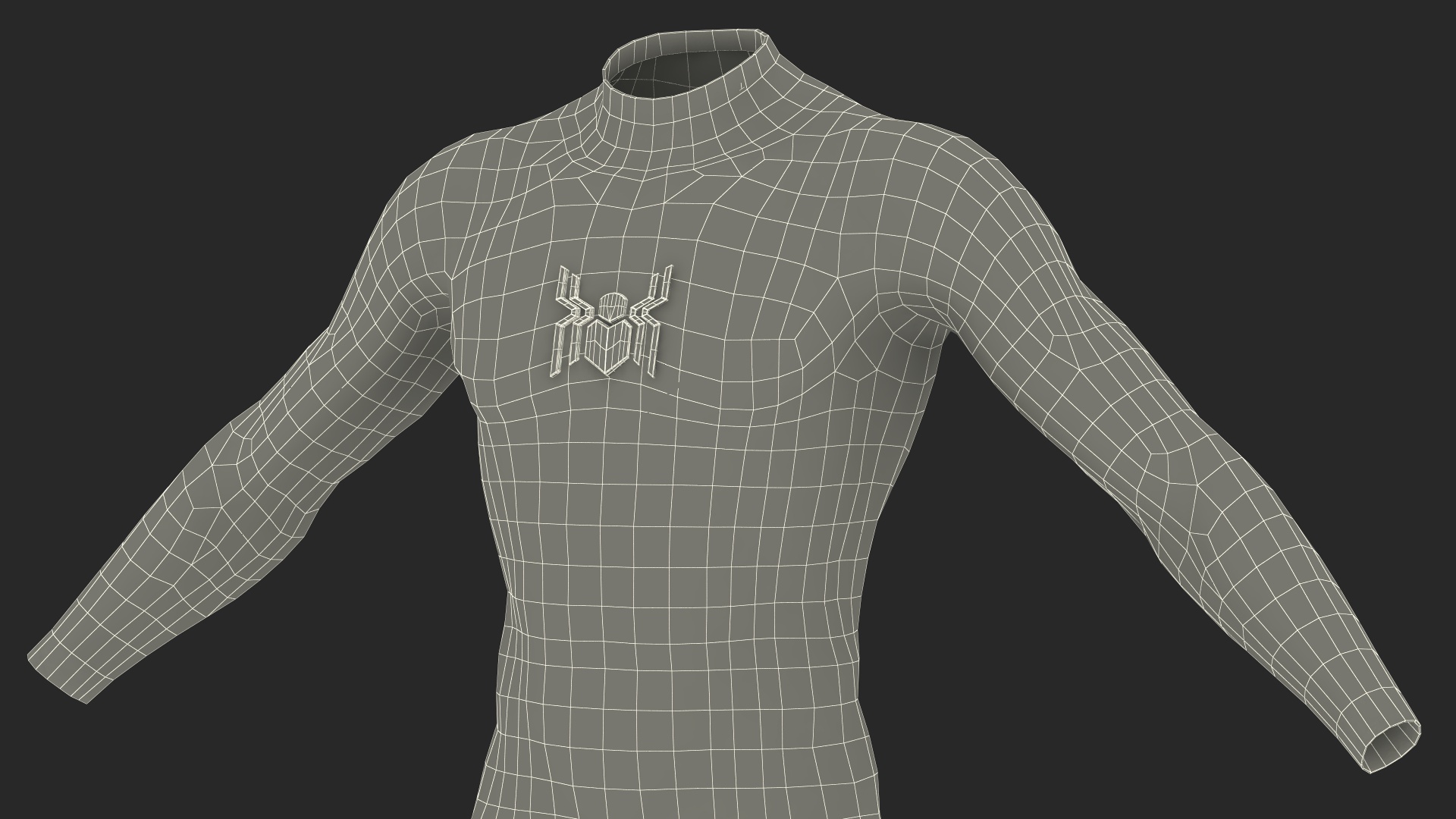 3D model Spiderman Black Suit