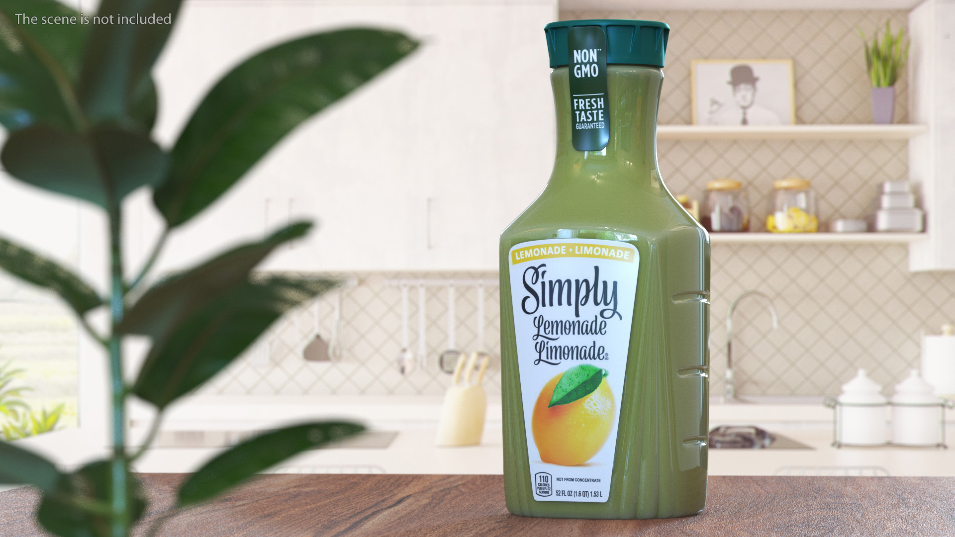 Lemon Drink Simply Lemonade 3D