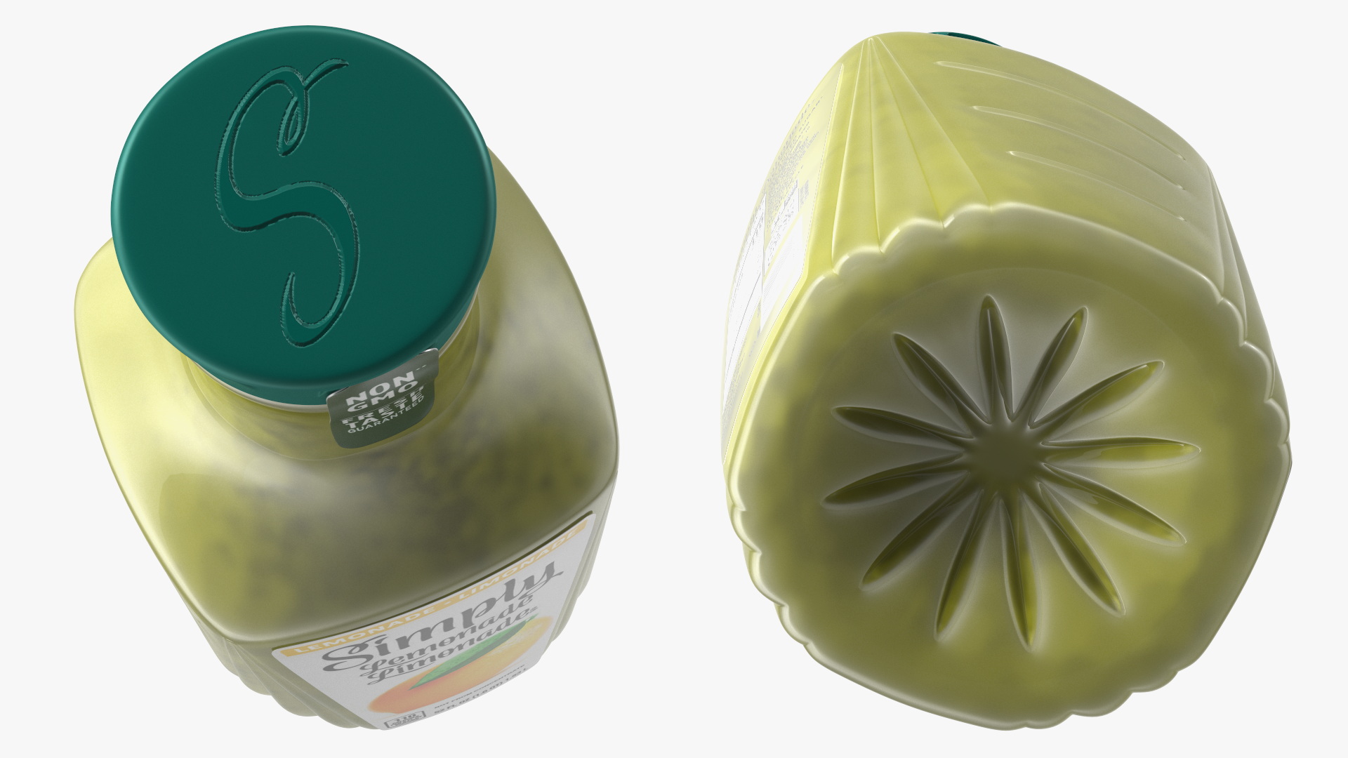 Lemon Drink Simply Lemonade 3D