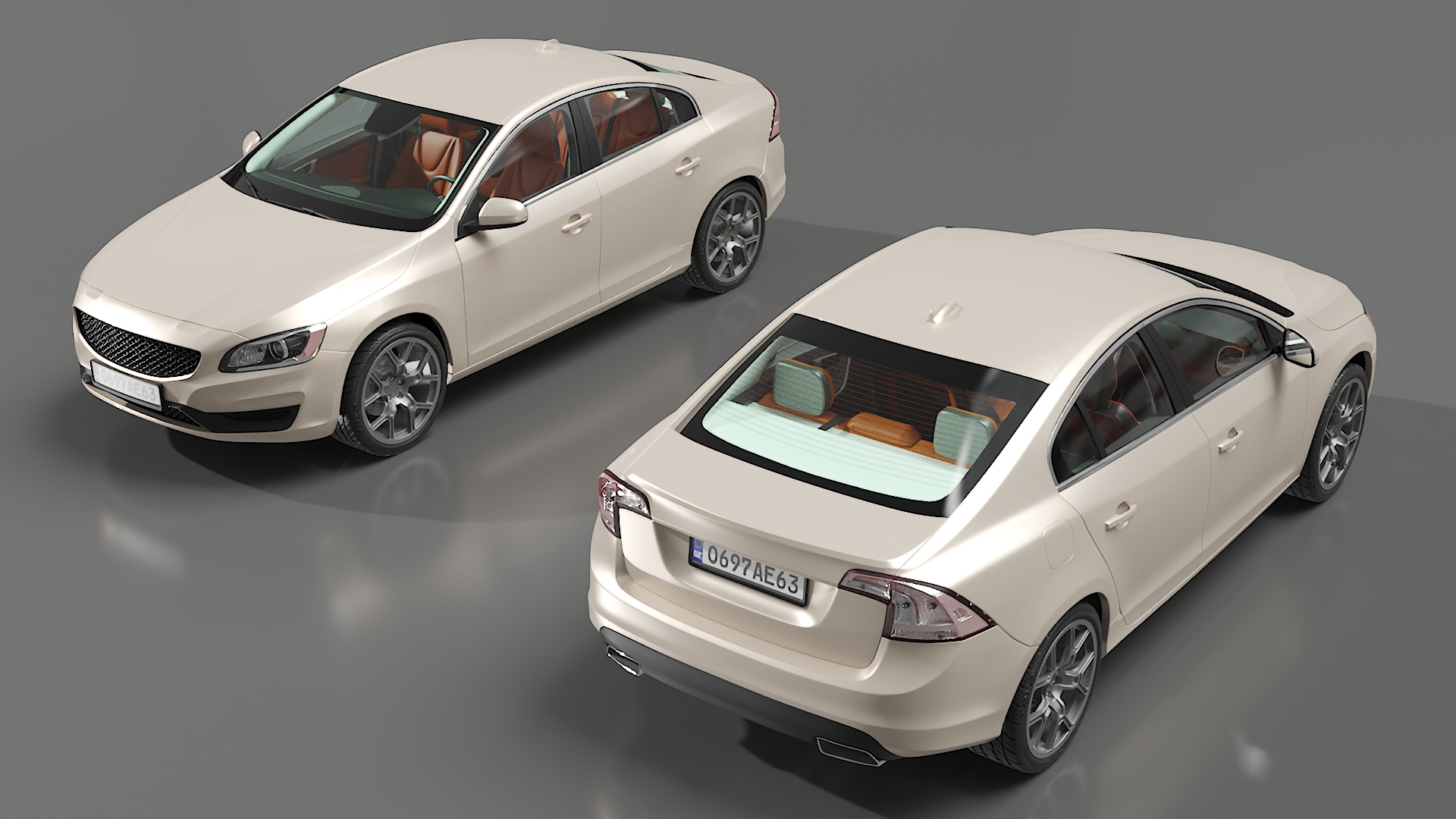 3D model Executive Sedan