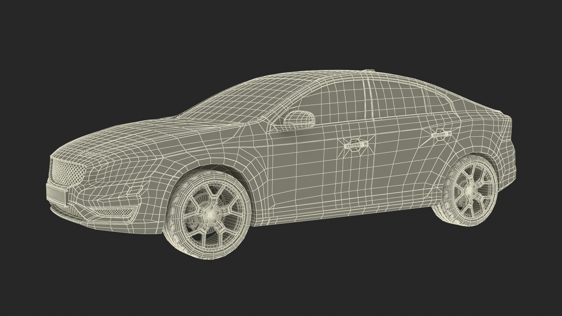 3D model Executive Sedan