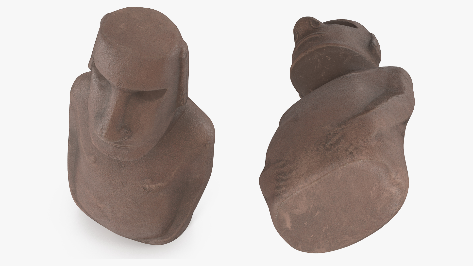 3D model Easter Island Statue Moai