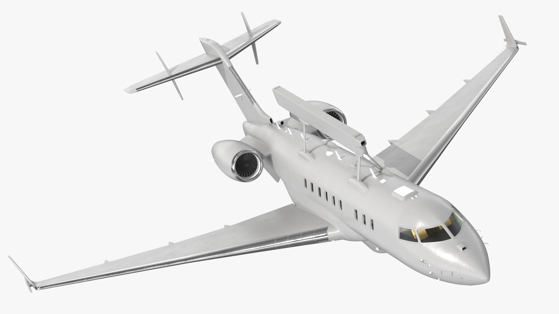 3D Multi Role AEW&C SE-RMY in Flight model