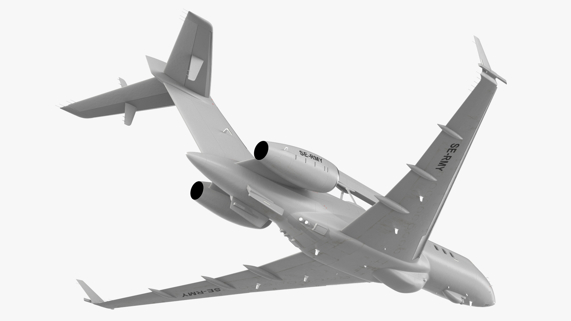 3D Multi Role AEW&C SE-RMY in Flight model