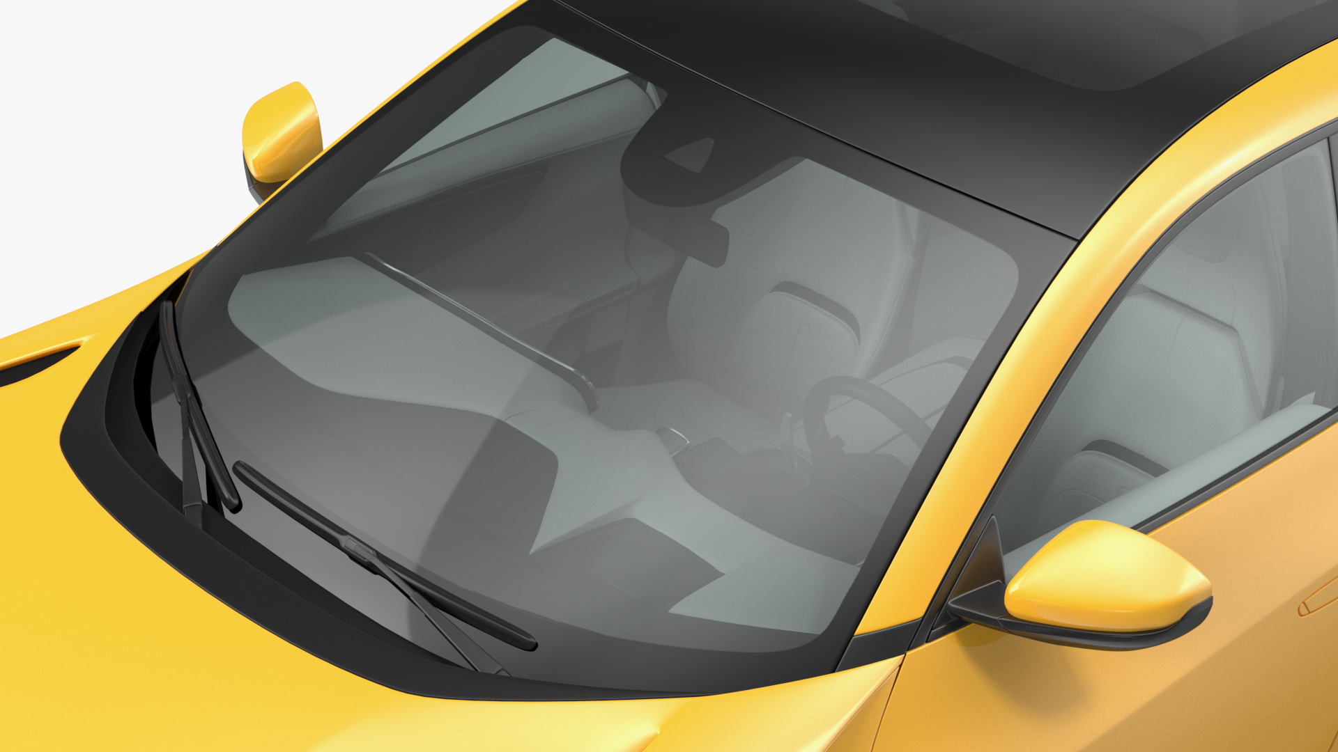 3D model Yellow Extreme Crossover Sports Car