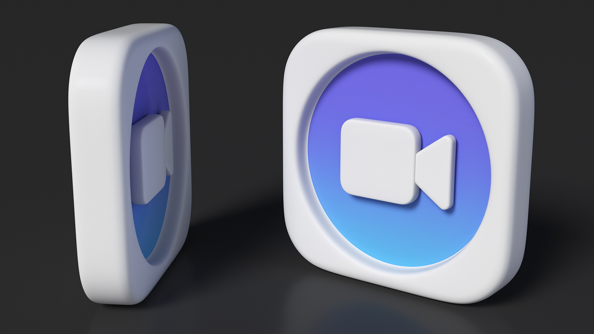 3D iPhone iOS Clips Icon