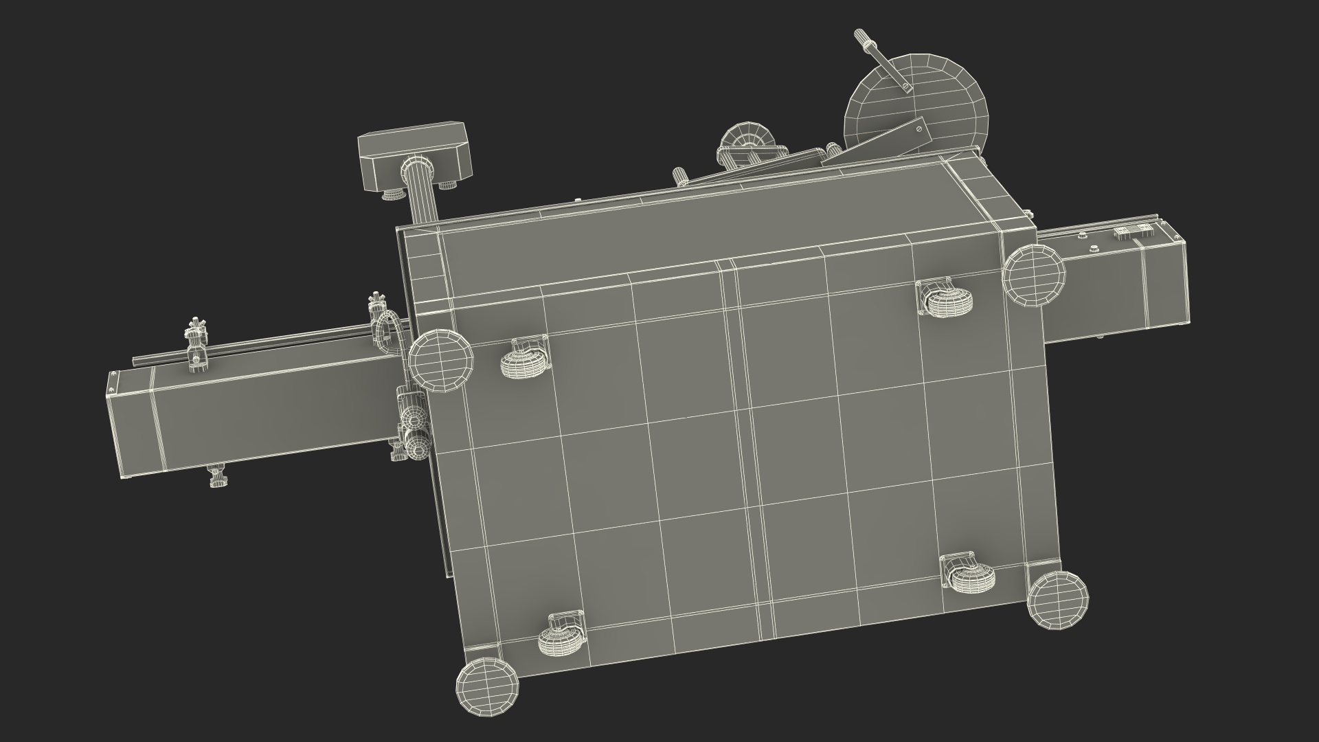 3D model Labeling Machine LandPack