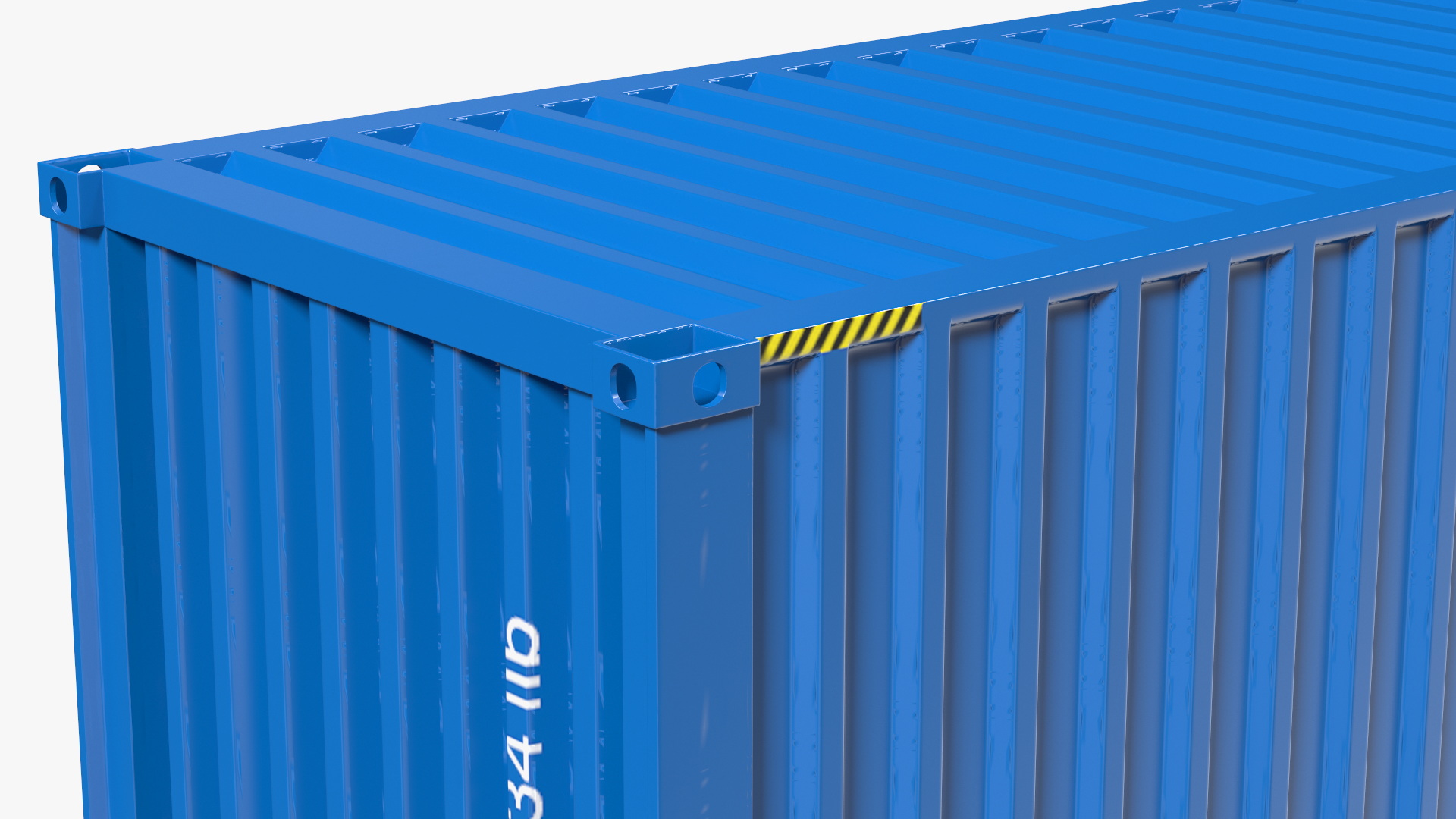 3D 40 Foot Shipping Container