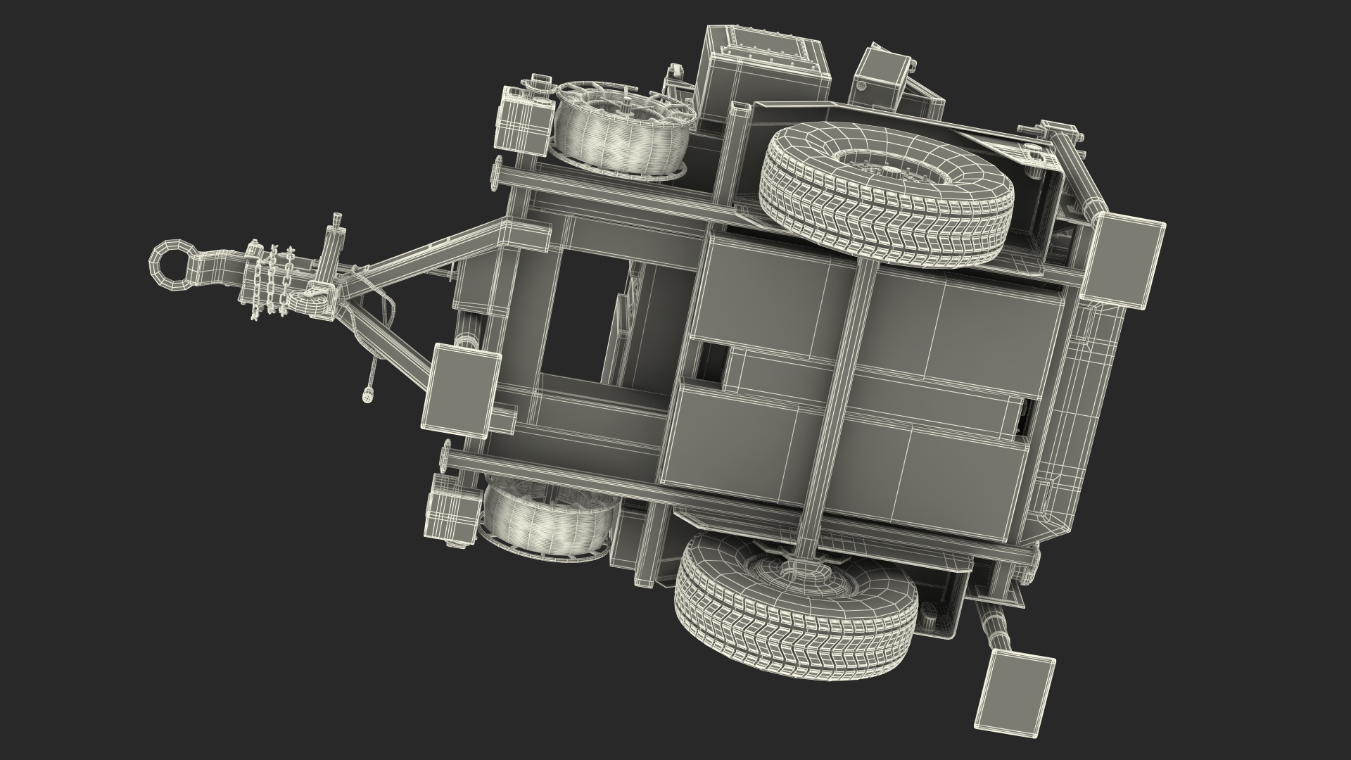 MPQ-64 Sentinel Radar Sand Color 3D