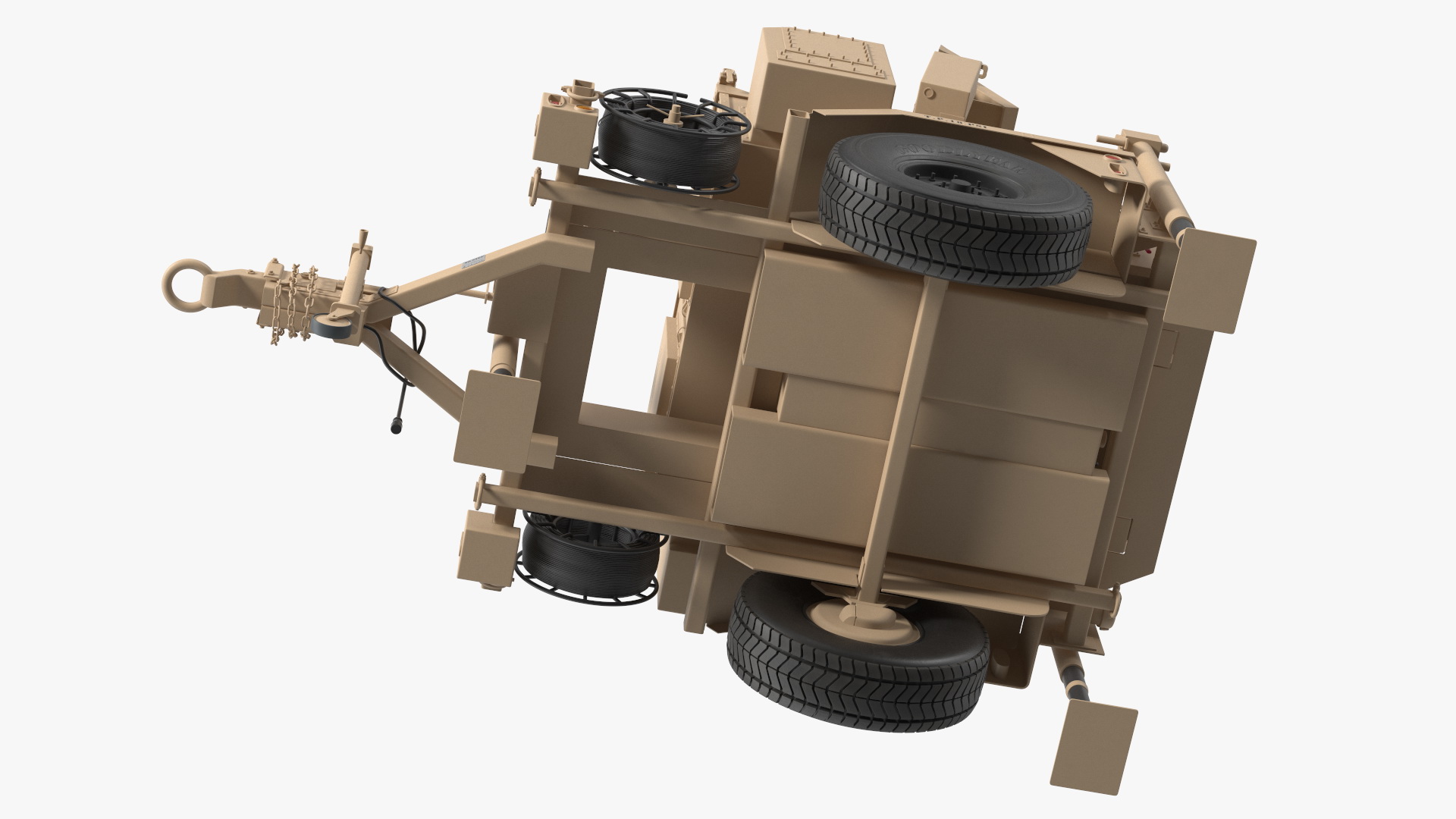 MPQ-64 Sentinel Radar Sand Color 3D