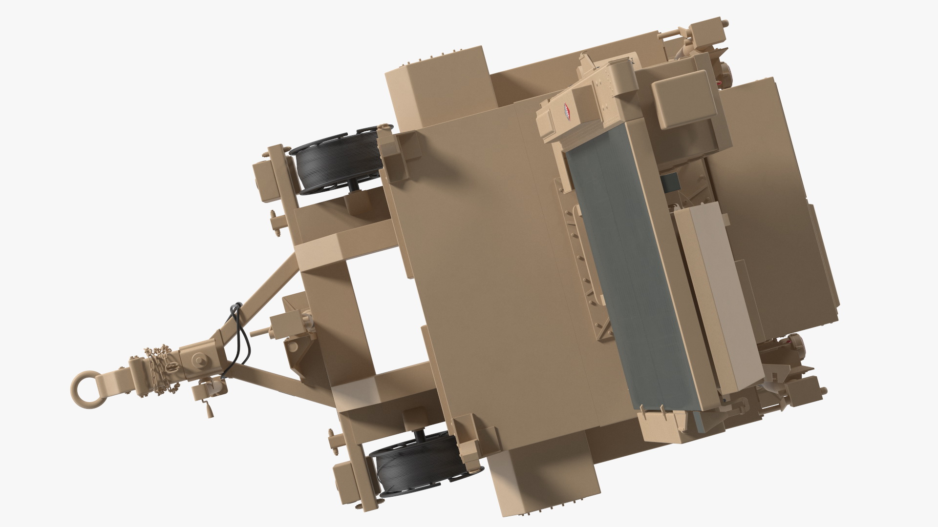 MPQ-64 Sentinel Radar Sand Color 3D