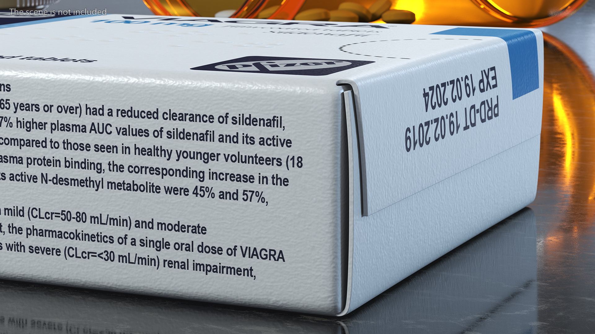 3D model Viagra Box