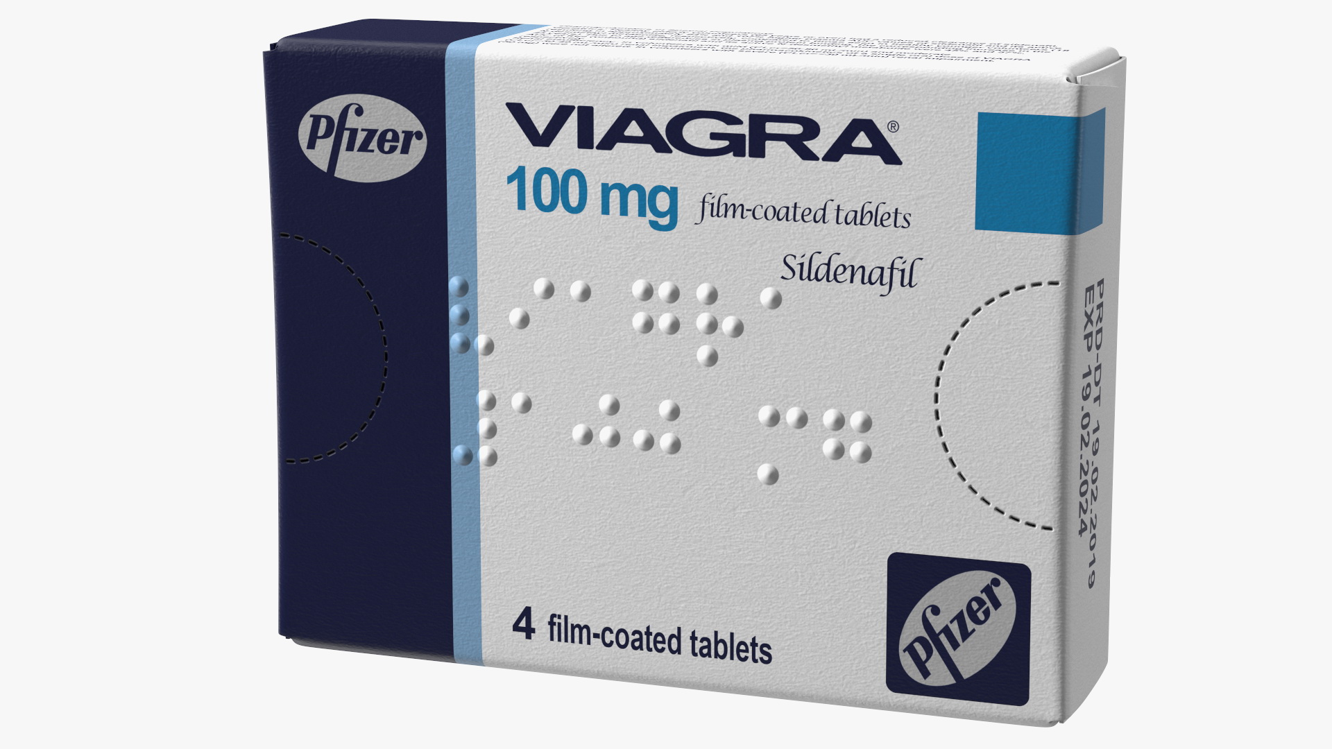 3D model Viagra Box