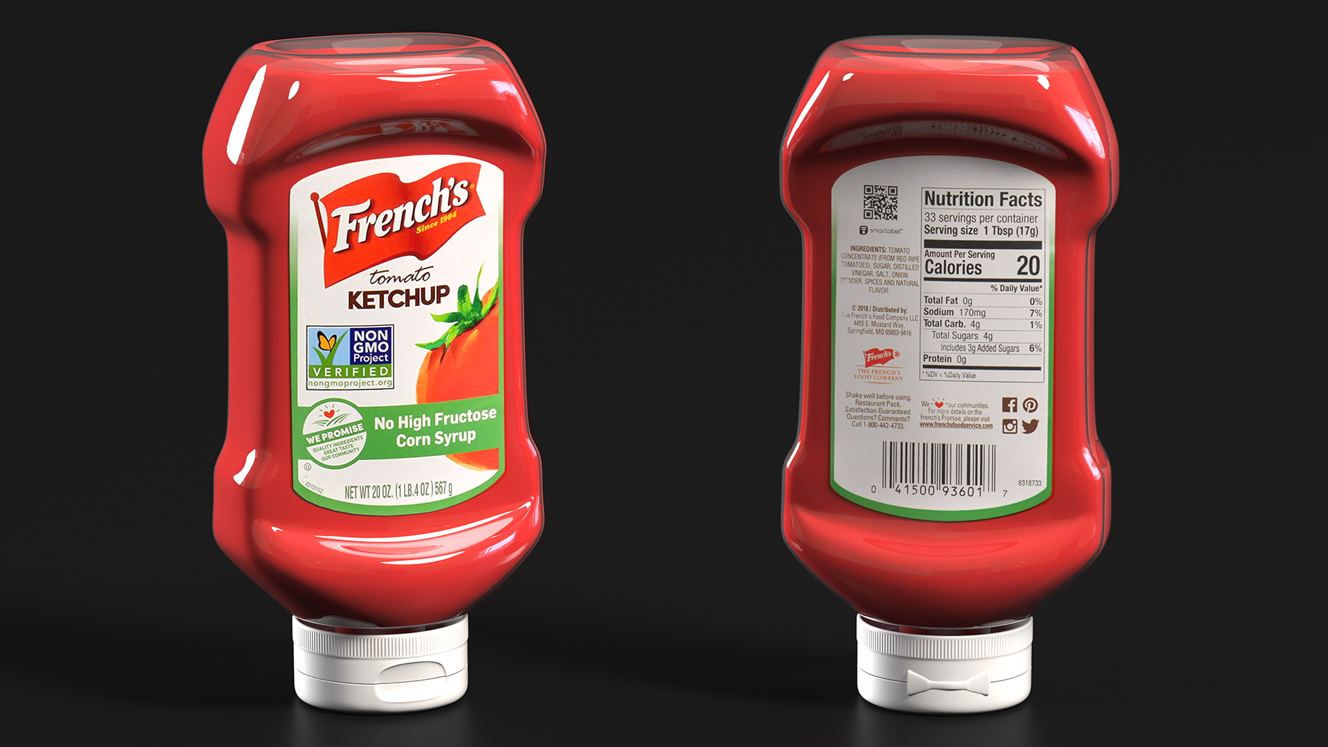 Frenchs Tomato Ketchup 3D