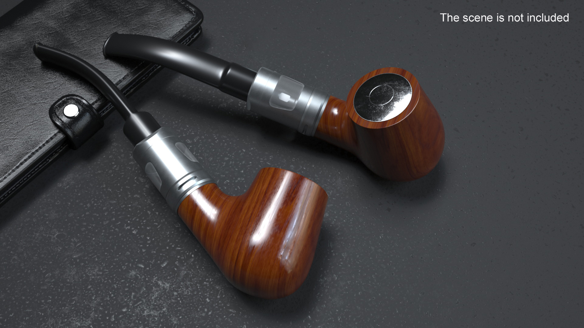 3D Electronic Classic Smoking Pipe